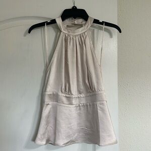 NWT - Peplum Silk Too
